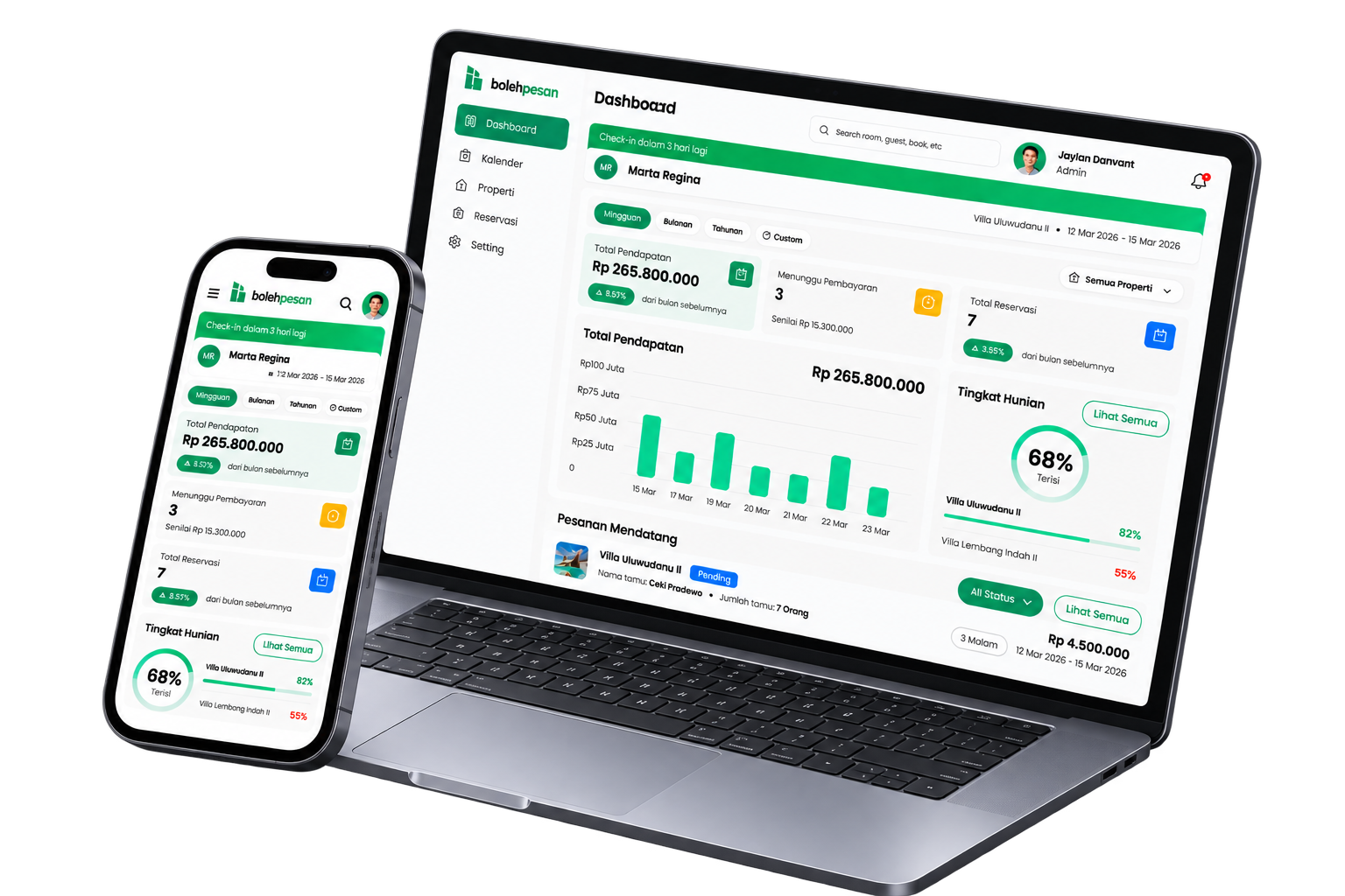 dashboard page image